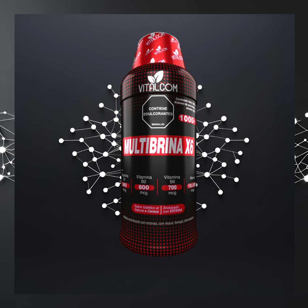 MULTIBRINA X6 | Suplemento 100% Natural | Mayor Claridad Mental